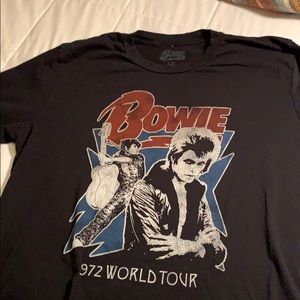 Distressed David Bowie Shirt